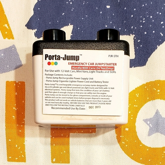 SWE INC Porta-Jump Emergency Car Jump Starter Rechargeable - Tested/Works - Picture 6 of 9